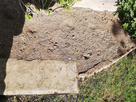 Vandalismus und Blumenzerstörung an der Weingartenkapelle